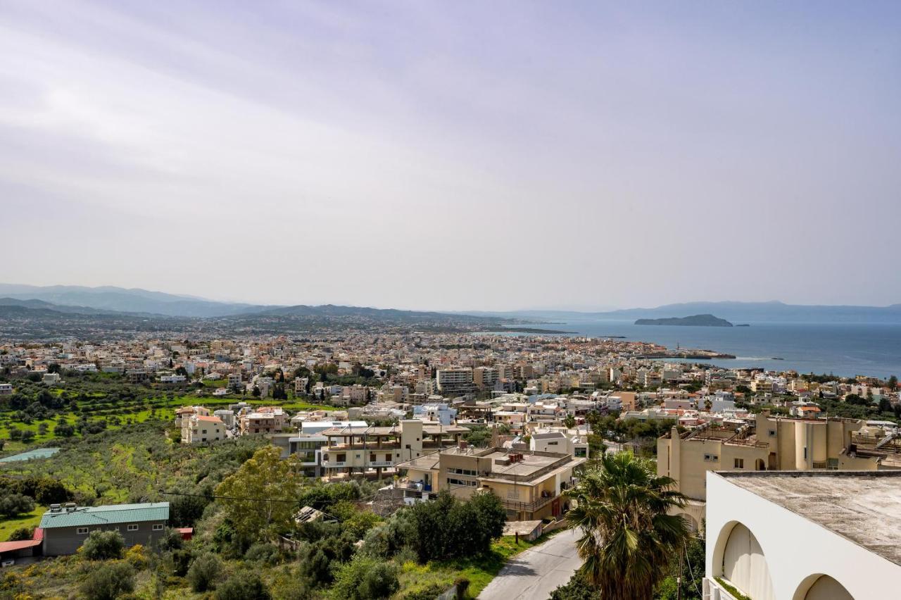 Villa City View - Heated Pool - Majestic Views - 5 Min Drive From Center Χανιά Εξωτερικό φωτογραφία